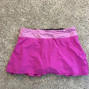 Lululemon running skirt